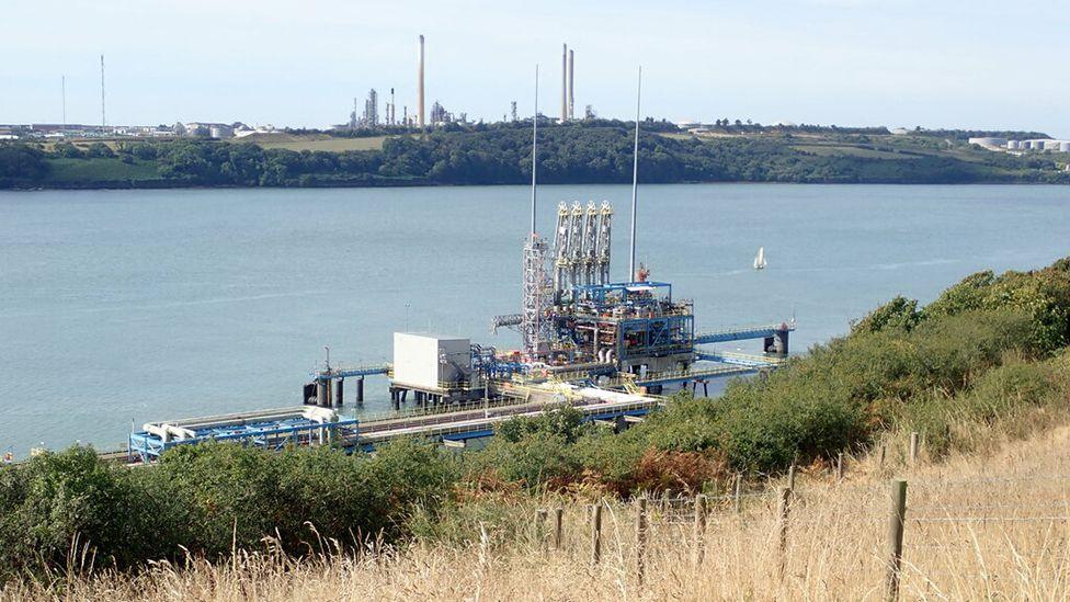 Jetty at Milford Haven