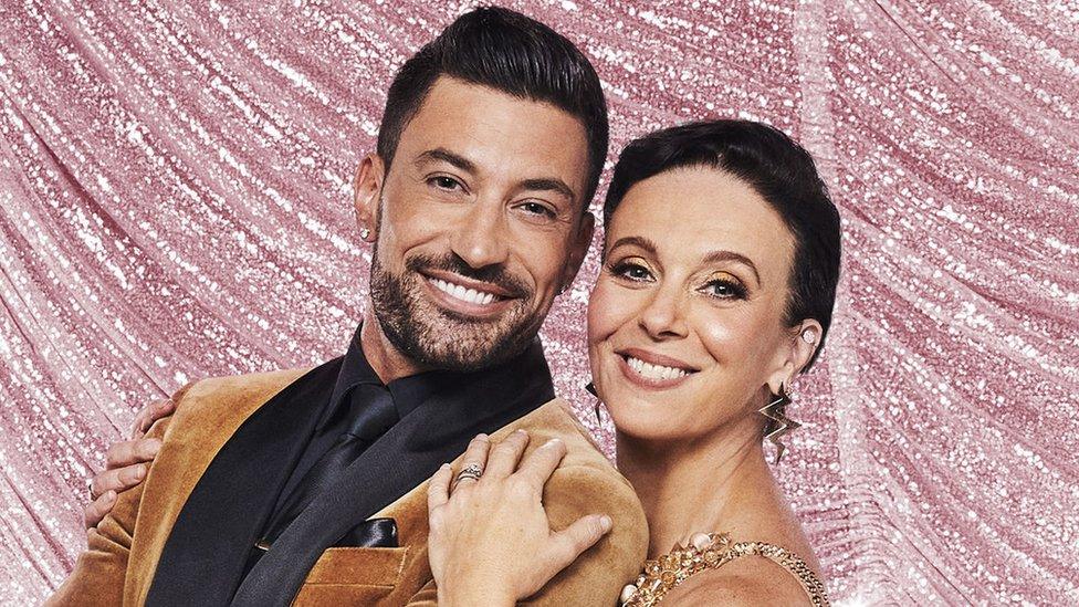 Amanda Abbington and Giovanni Pernice