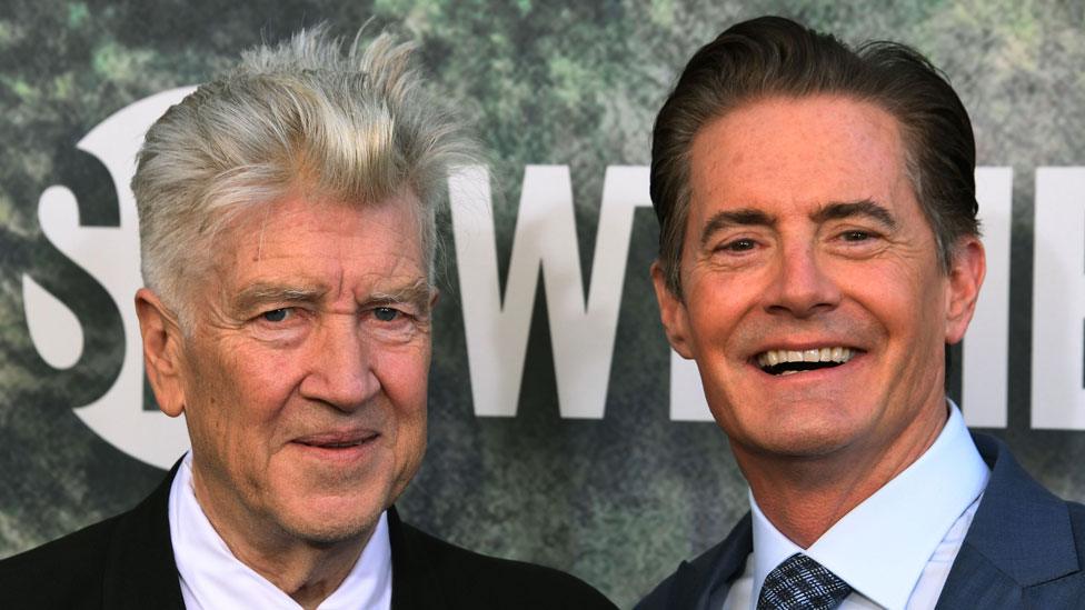 David Lynch and Kyle MacLachlan