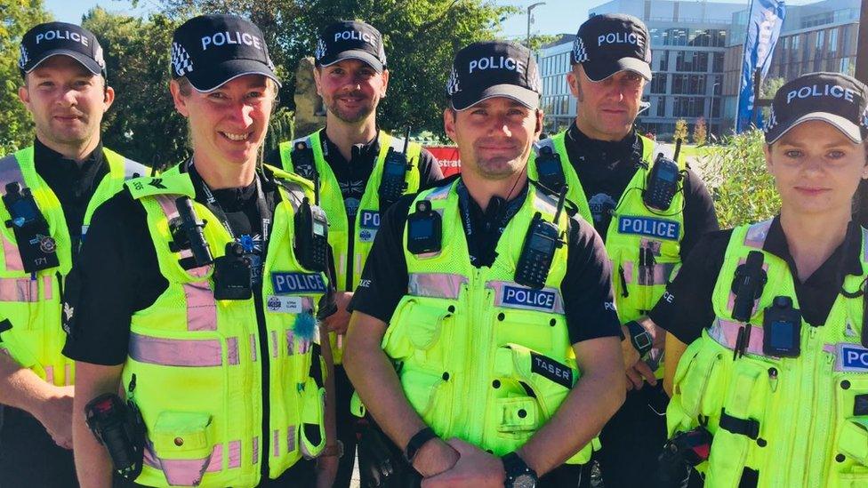 Northamptonshire Police campus team