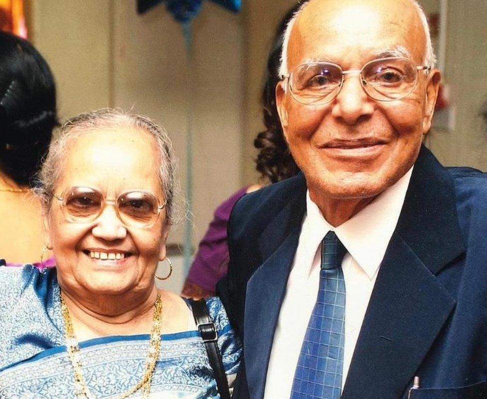 Meera Bhadot's grandparents