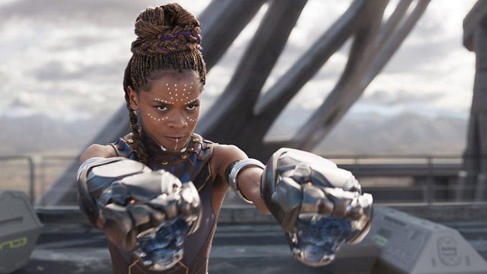 Letitia Wright in Black Panther