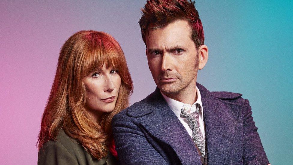 David Tennant and Catherine Tate