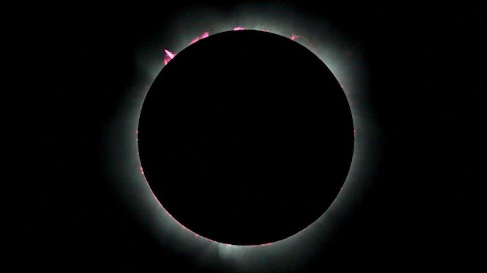 Total solar eclipse in Australia