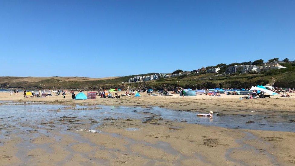 Polzeath beach