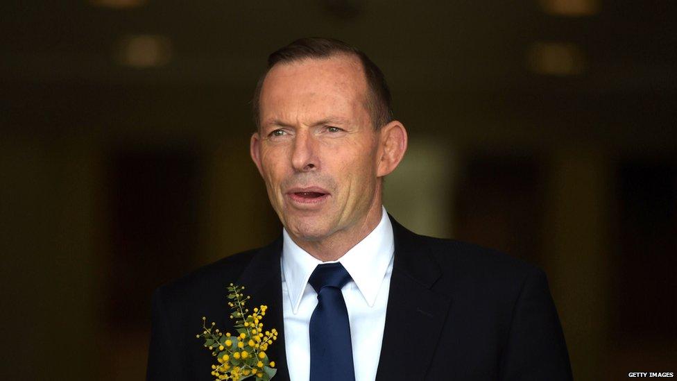 Australian Prime Minister Tony Abbott