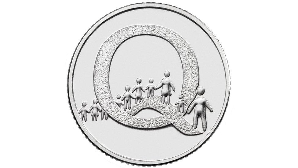 New queuing design 10p coin