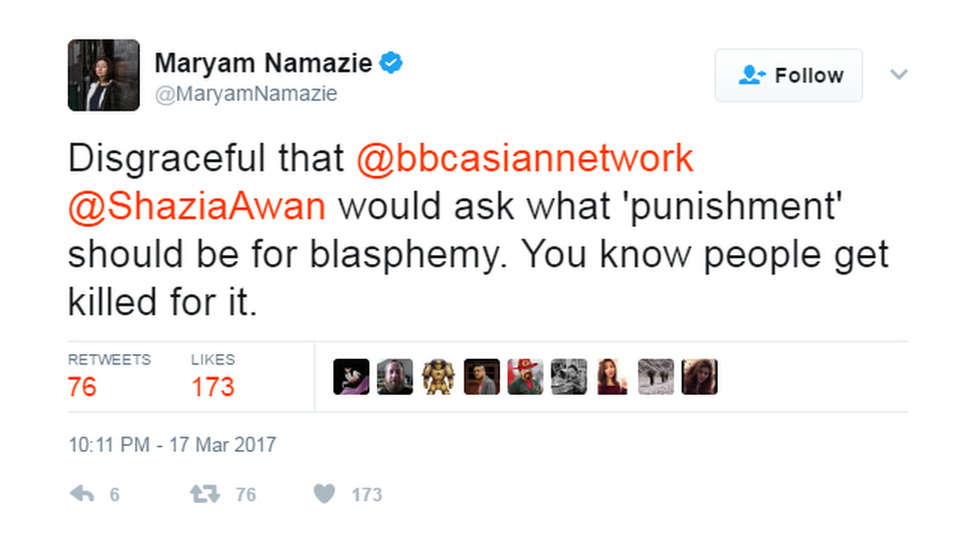 BBC Asian Network apologises for tweet about blasphemy BBC News 