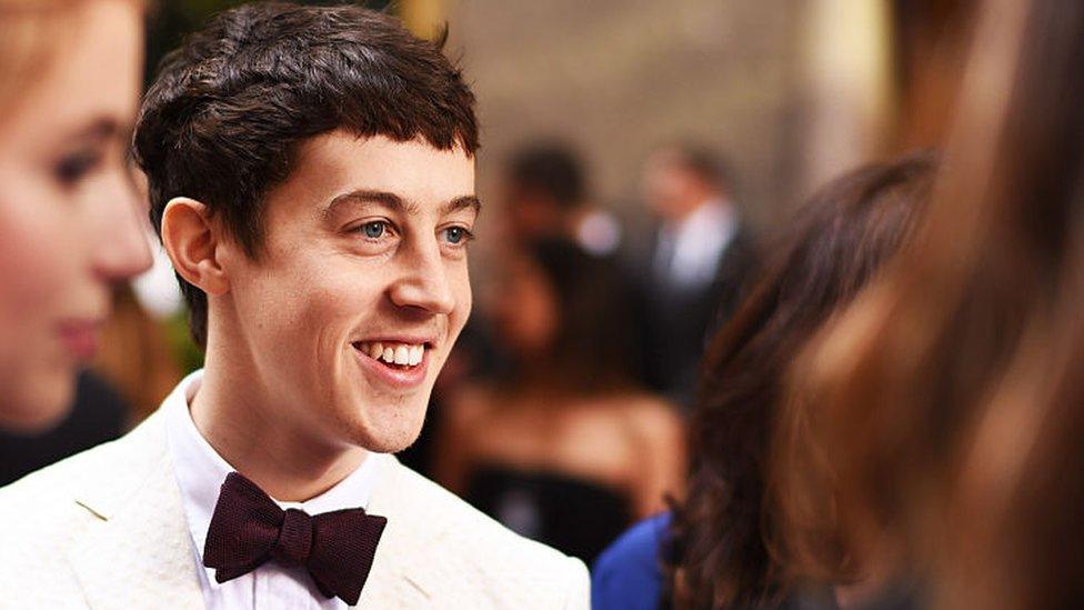 Alexander Sharp attends the 2015 Tony Awards at Radio City Music Hall on June 7, 2015 in New York City.