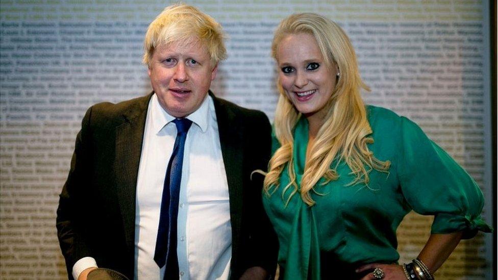 Boris Johnson and Jennifer Arcuri