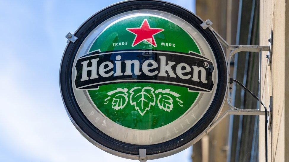 Heineken sign