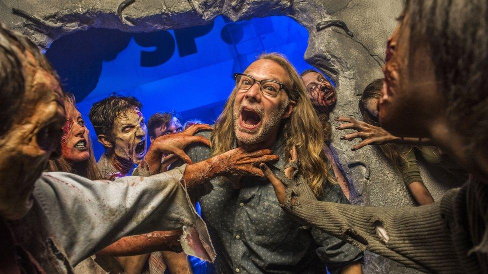 Horror make-up artist and director Greg Nicotero