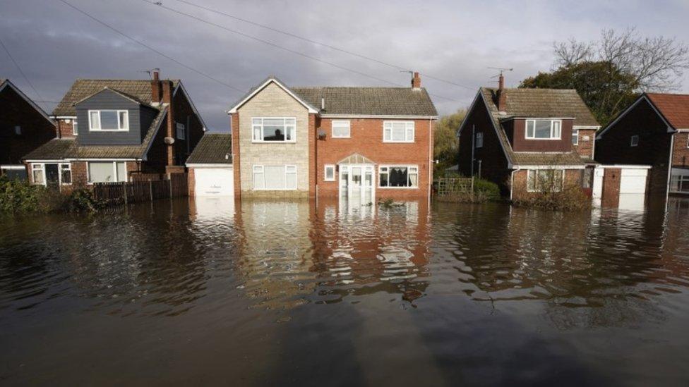 Flooding in Fishlake