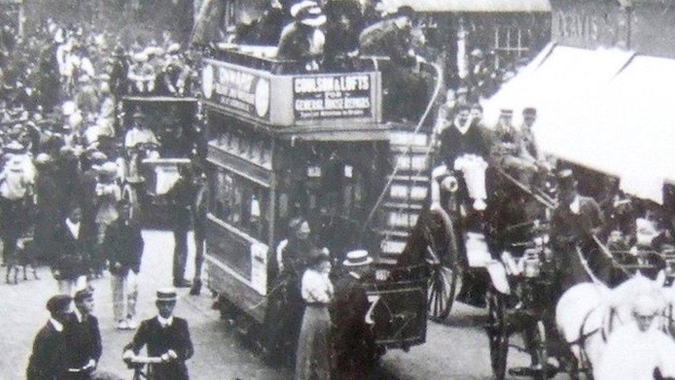 Cambridge tramcar number 7