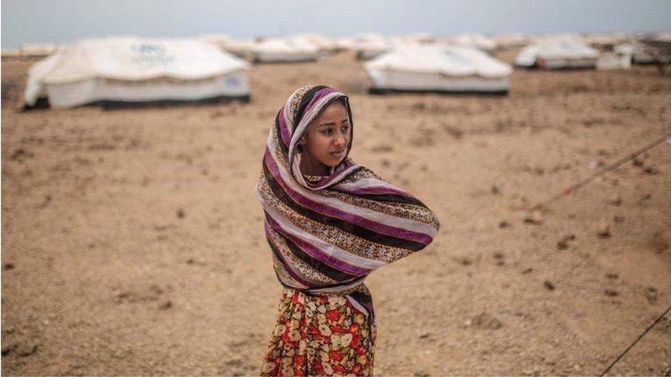 Refugee from Yemen in Obock camp (19/05/15)