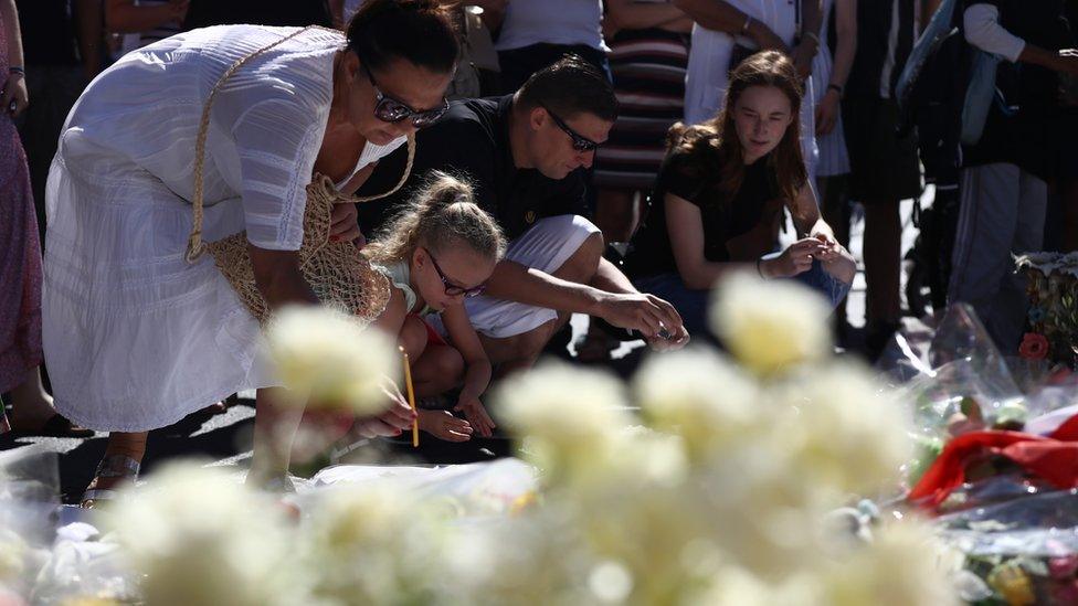 Tributes in Nice