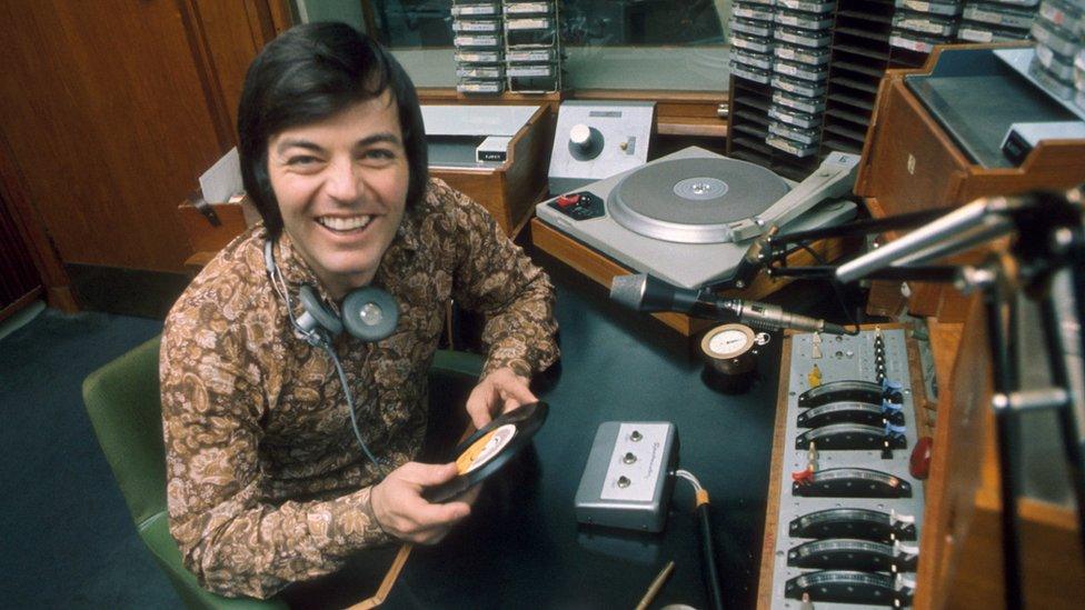 Tony Blackburn in 1971