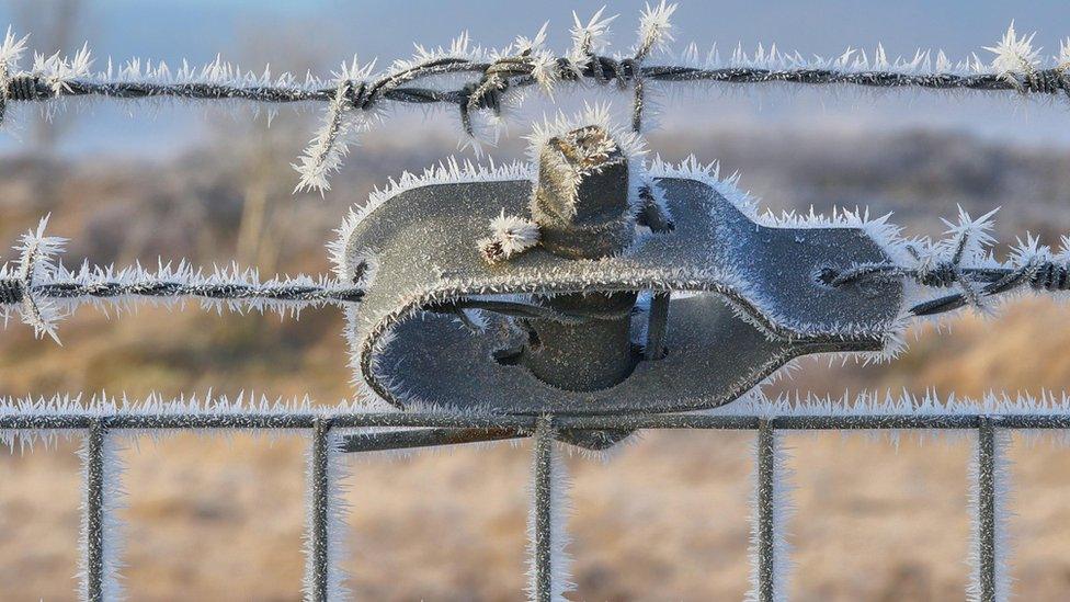 Frozen lock