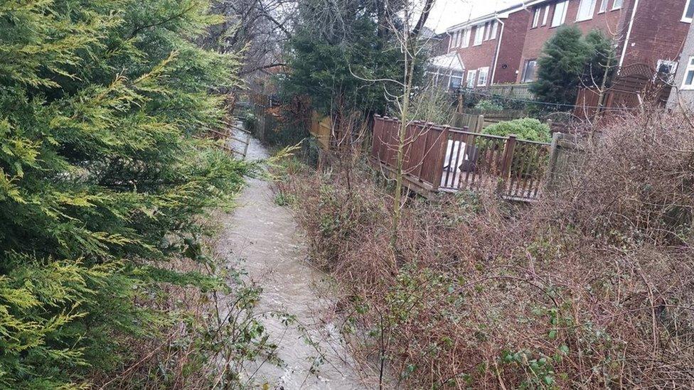 Burrow Beck river