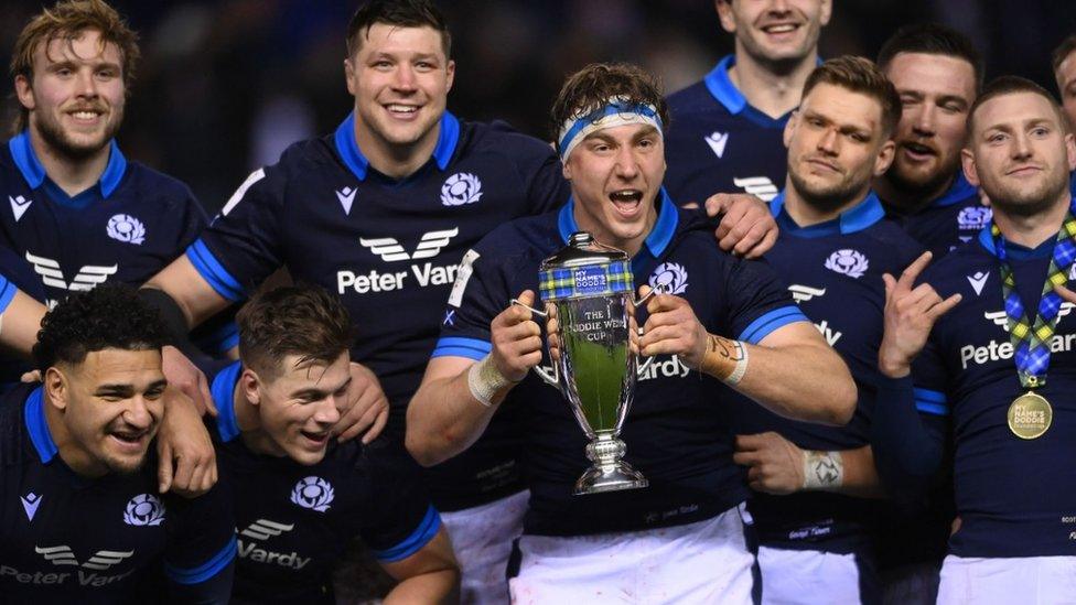 Scotland win Doddie Weir Cup.