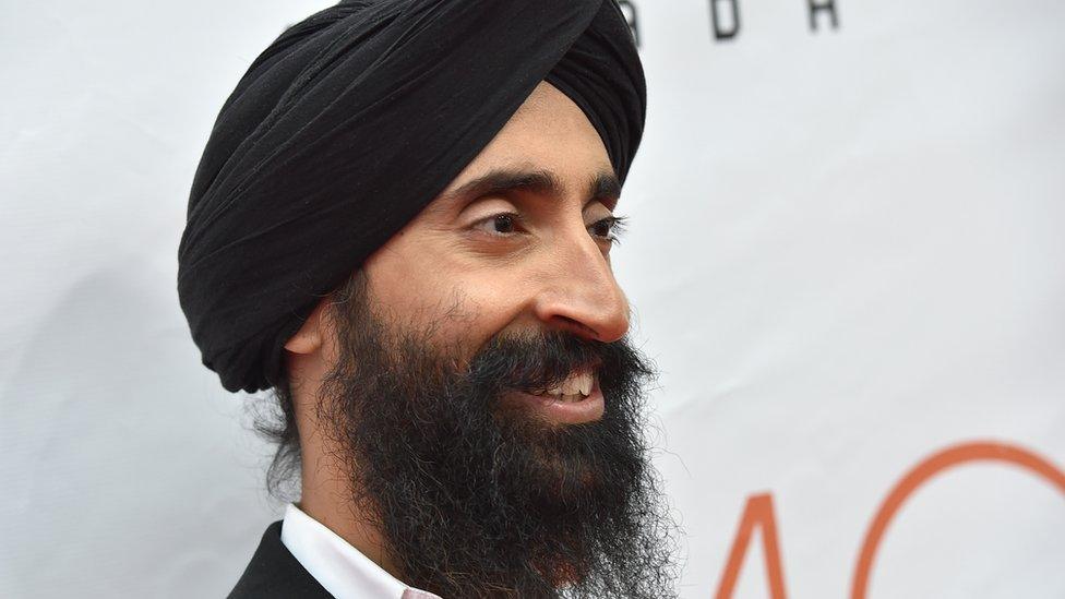 Indian-American actor and designer Waris Ahluwalia