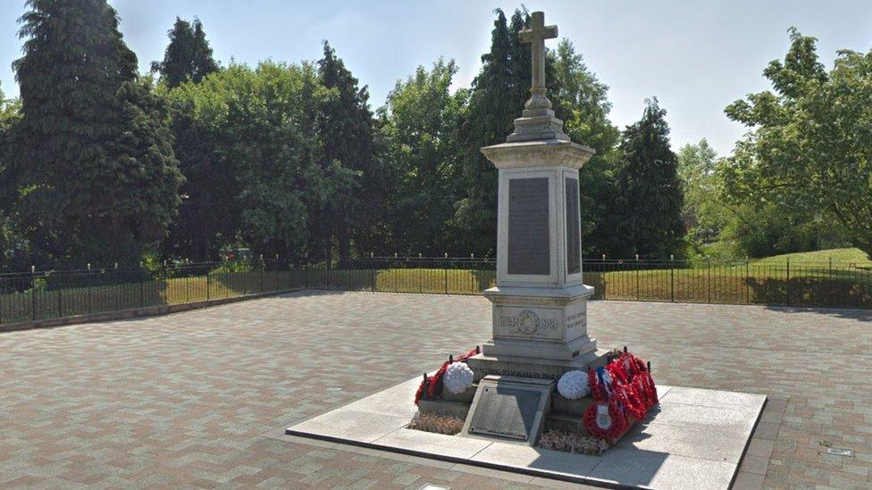 Connah's Quay and Shotton cenotaph