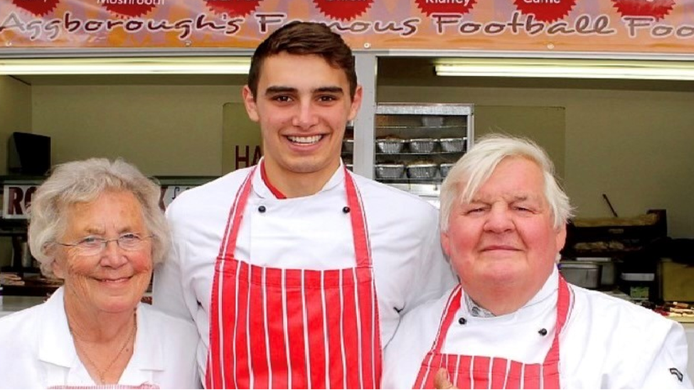 Joan and Brian Murdoch with grandson Ben