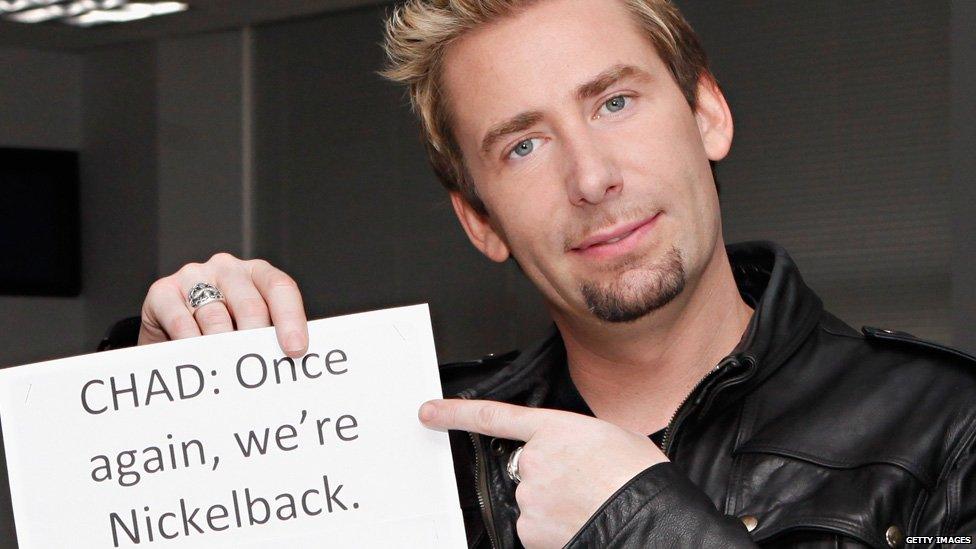 Chad Kroeger of Nickelback