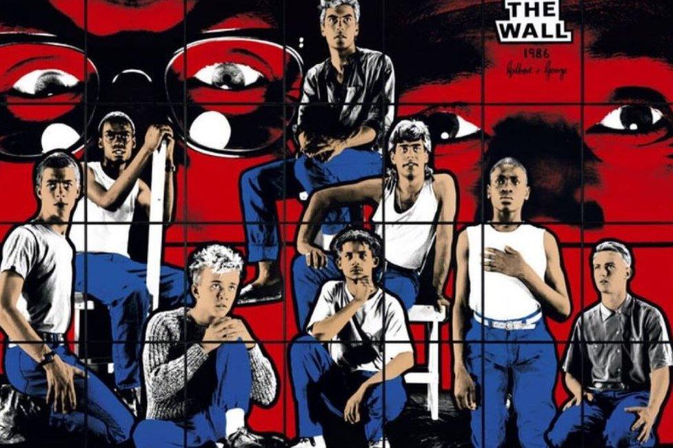 Gilbert and George, The Wall