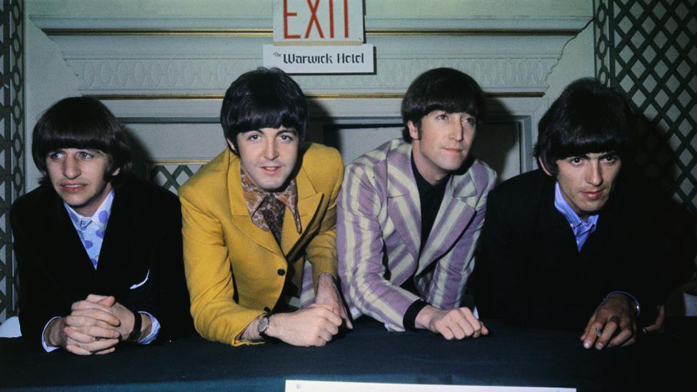 The Beatles are shown the exit door