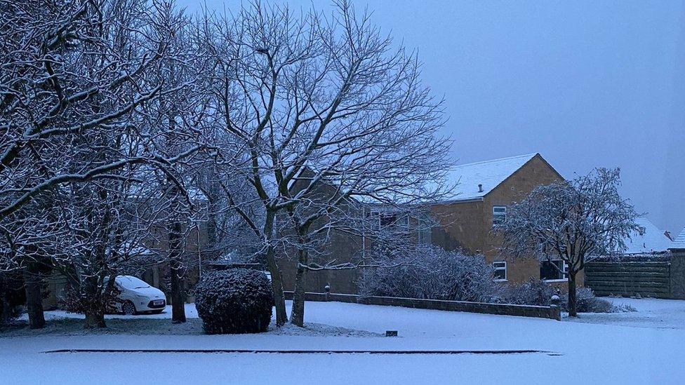 Snow in Malmesbury