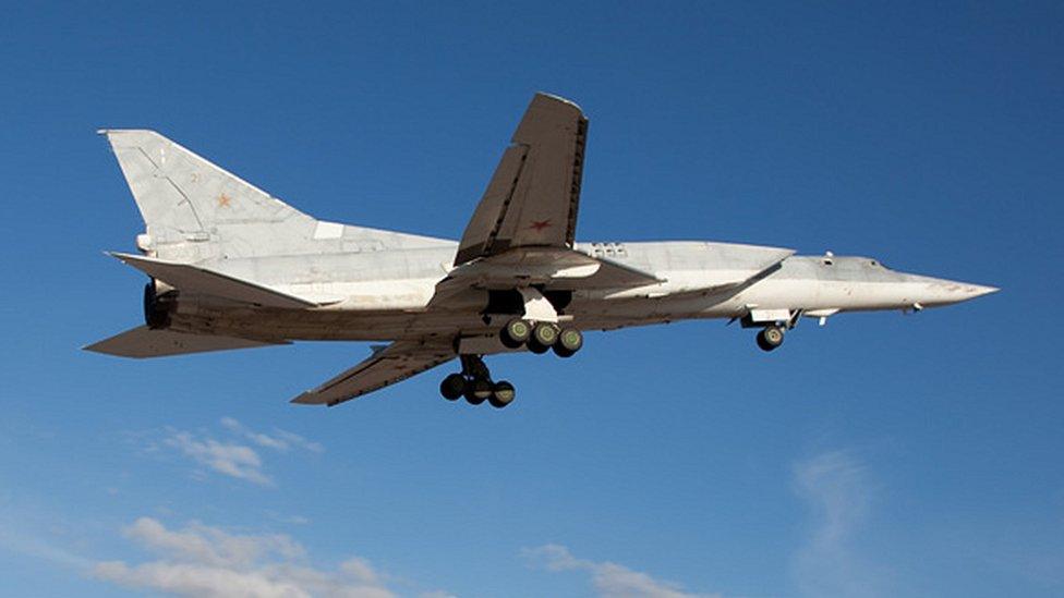 Russian Tu-22M3 bomber (from Tupolev.ru website)