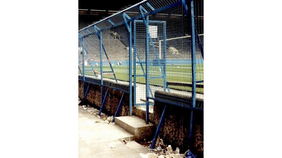 High perimeter fences at Hillsborough