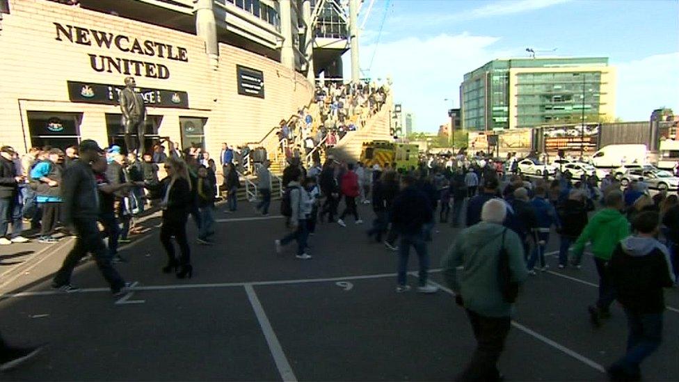 St James' Park Newcastle