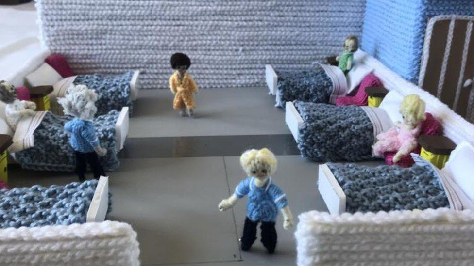 Knitted hospital