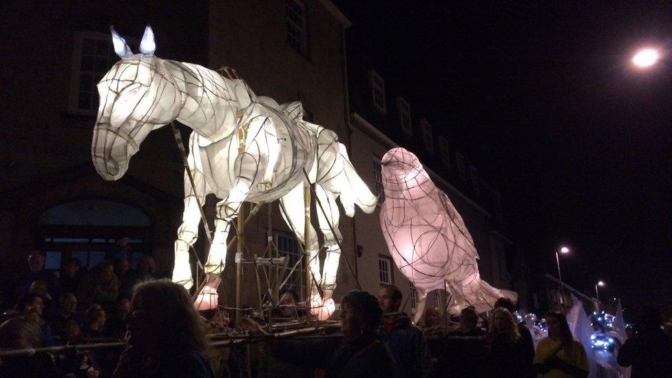 Truro's City of Lights Parade