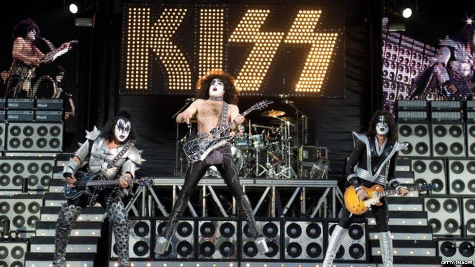 Kiss at Download Festival 2015