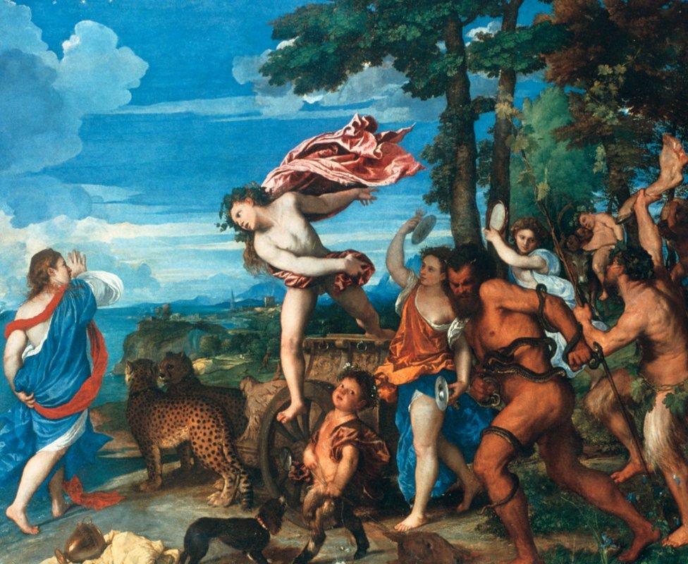 Titian's Bacchus and Ariadne