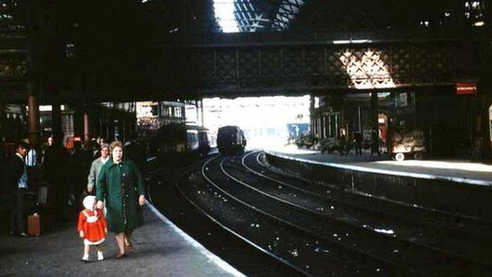 The station in 1964