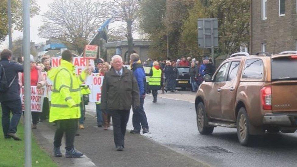 Protest in Caithness