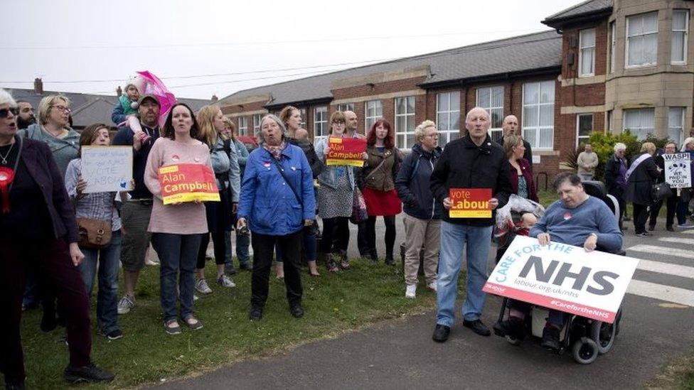 Labour protests