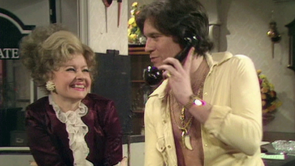 Prunella Scales and Nicky Henson