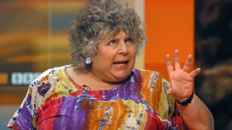 Miriam Margolyes makes Vogue cover debut at 82 - BBC News