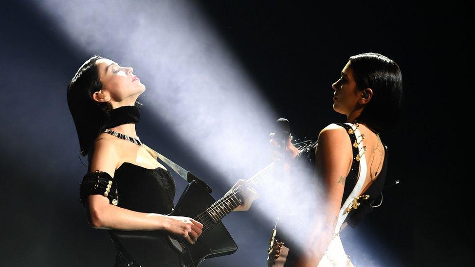 St Vincent and Dua Lipa