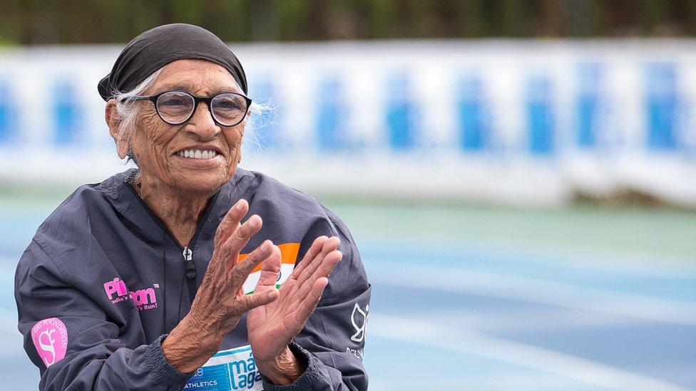 103-year-old athlete Man Kaur