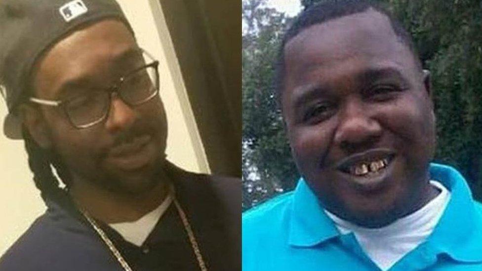 Pictures of Philando Castile and Alton Sterling