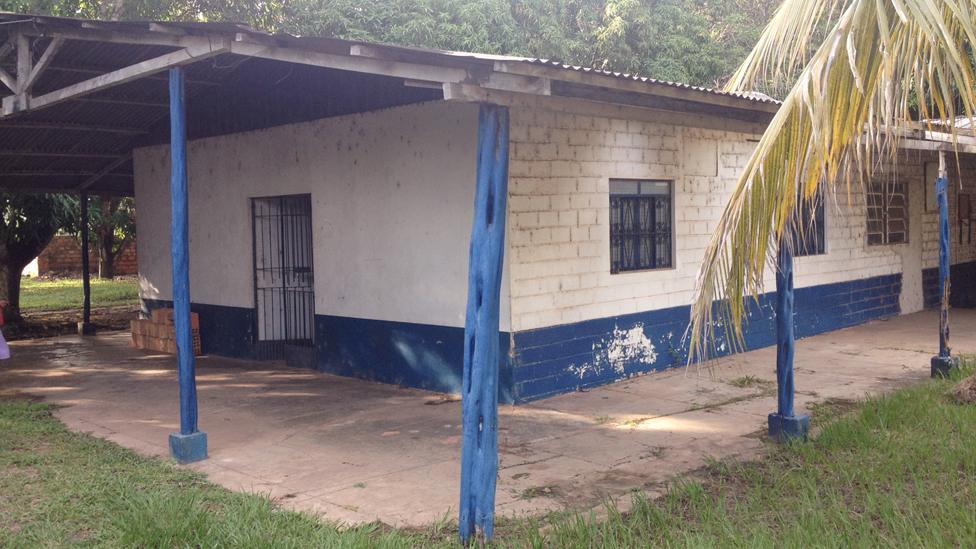 The Casa Azul, where locals and rebels were tortured by the military