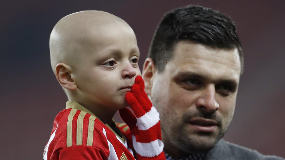 Bradley Lowery and Dad, Carl