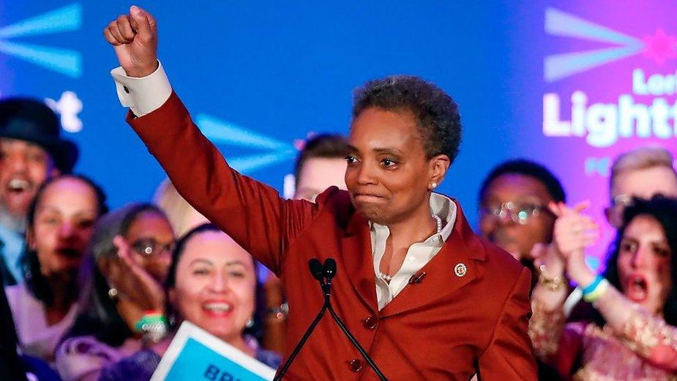 New Chicago mayor Lori Lightfoot