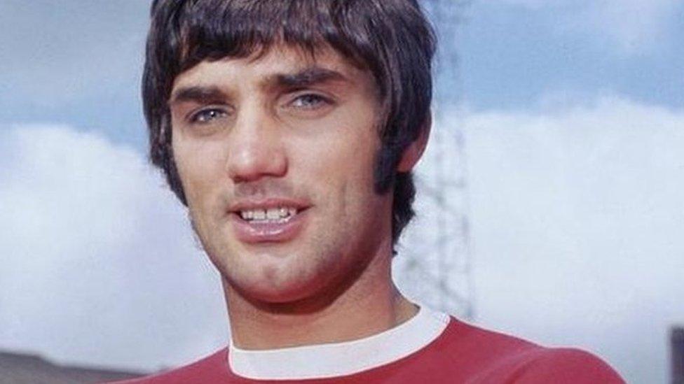 George Best, pictured in 1968